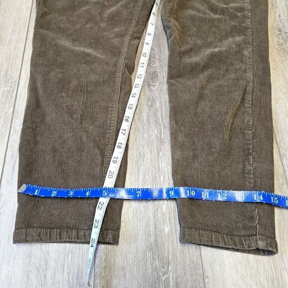 Studio Blue Stitch Fix Corduroy Brown Straight Leg Pants Women's 32 Fall Chino - Picture 3 of 8